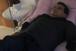 Geraldo Luis passa mal durante gravações e descobre doença grave