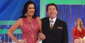Silvio Santos deixa Helen Ganzarolli constrangida ao falar de Eduardo Costa:” Você estava a perigo mesmo!”