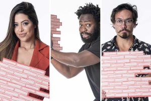 Nono paredão formado: Douglas silva, Eliezer e Laís disputam a permanência na casa