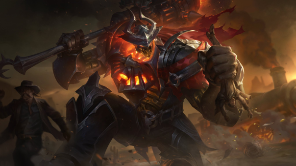 Mordekaiser Velho Oeste Nova Skin League of Legends Brasil