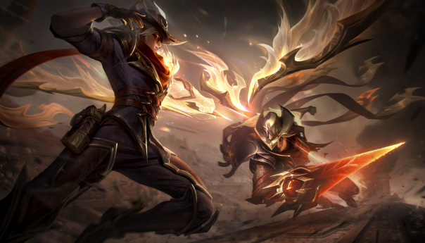 Talon e Varus Velho Oeste Nova Skin League of Legends Brasil