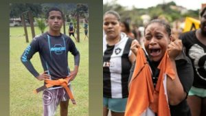 Populares incendiam ônibus em protestos contra morte de jovem em Cordovil-RJ