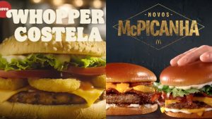 McDonald's e burger king