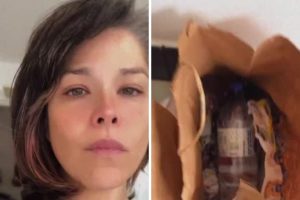 Samara Felippo fica pistola após cair no golpe de um app de entregas