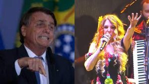 Elba Ramalho surta e interrompe show ao receber gritos de ”Fora Bolsonaro”