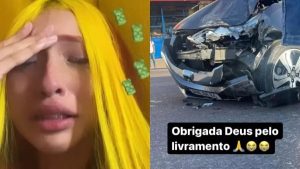 Ruivinha de Marte sofre grave acidente de carro
