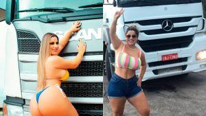 Miss Bumbum usa sensualidade para comprar caminhão de R$ 1 milhão.