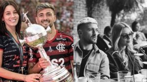 Arrascaeta posta foto e oficializa volta com ex-mulher