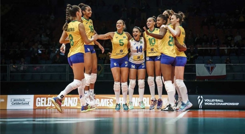 Brasil x Itália: saiba onde assistir ao jogo do Mundial de Vôlei