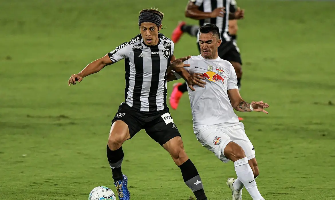 Onde assistir Botafogo x Bragantino na 34ª rodada online. foto: reprodução.