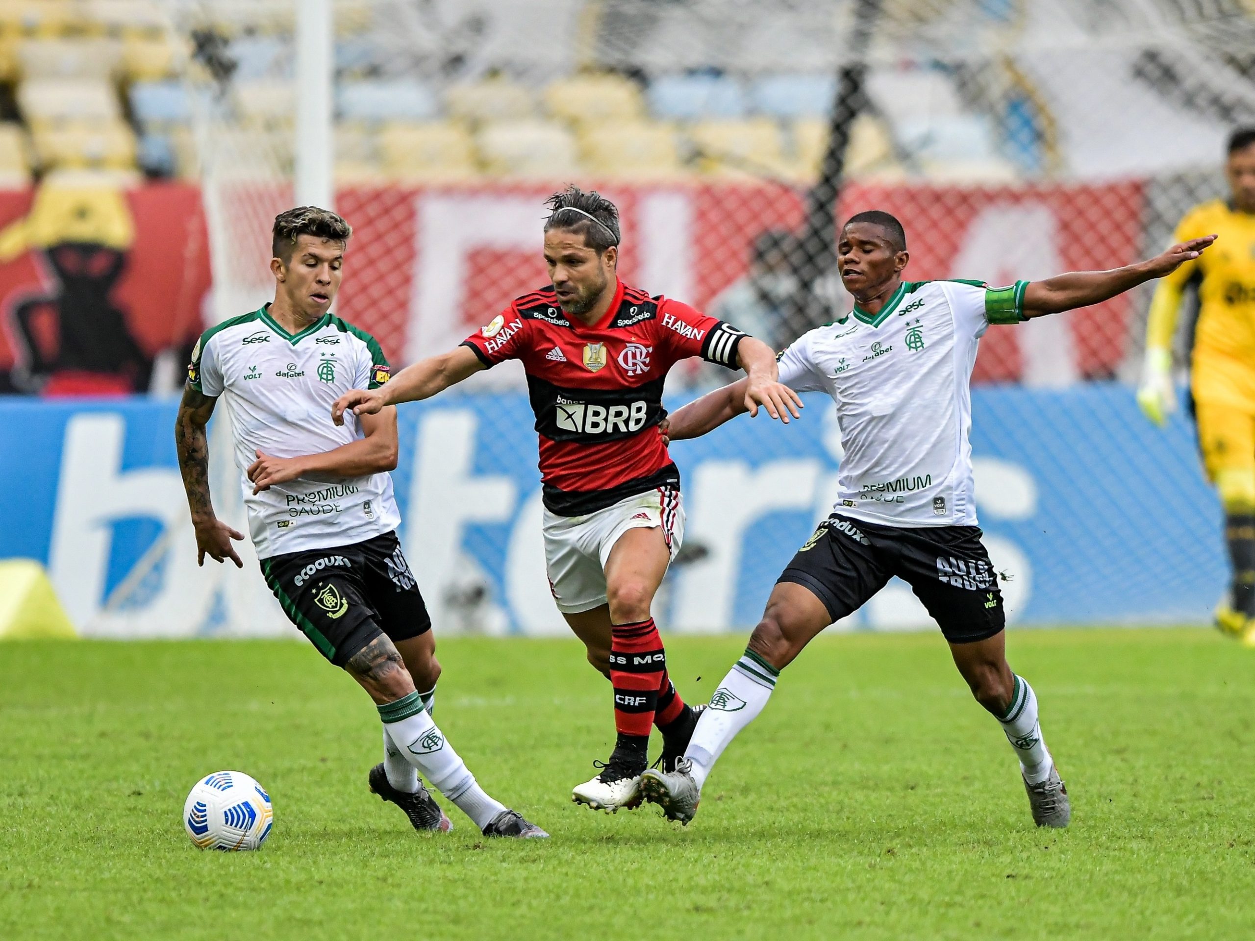 Onde assistir América-MG x Flamengo pela 33ª rodada online. Foto: reprodução.