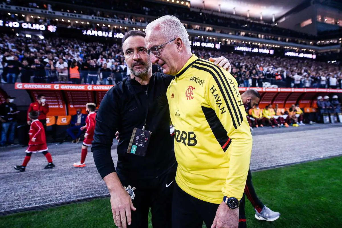 Flamengo X Corinthians: bastidores esquentam e acirram rivalidade. foto: reprodução