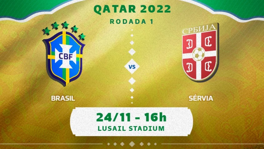 Copa do Mundo: Assista ao vivo e de graça ao jogo Brasil x Sérvia, jogo  online brasil 