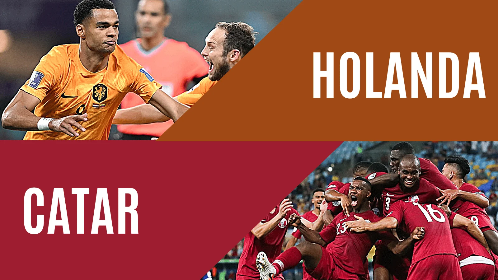 Holanda x Catar ao vivo: onde assistir ao jogo da Copa do Mundo online