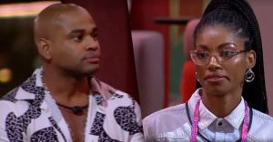 Cézar se revolta e ataca Tina após ela não emprestar “peruca”