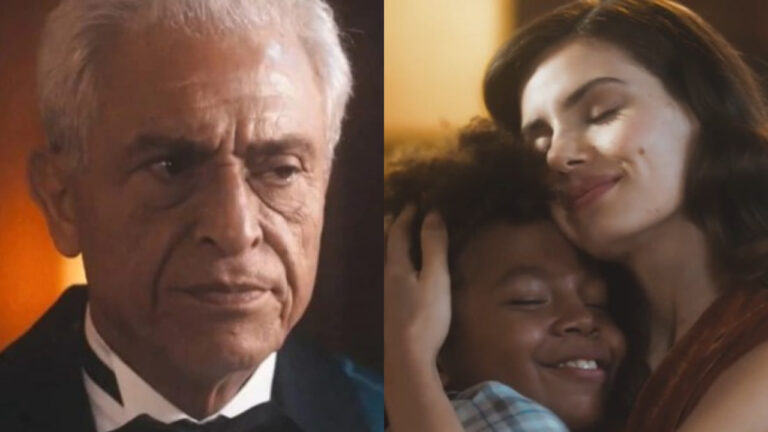 Leonel, Marcelino e Marê em Amor Perfeito (Foto: Divulgação)