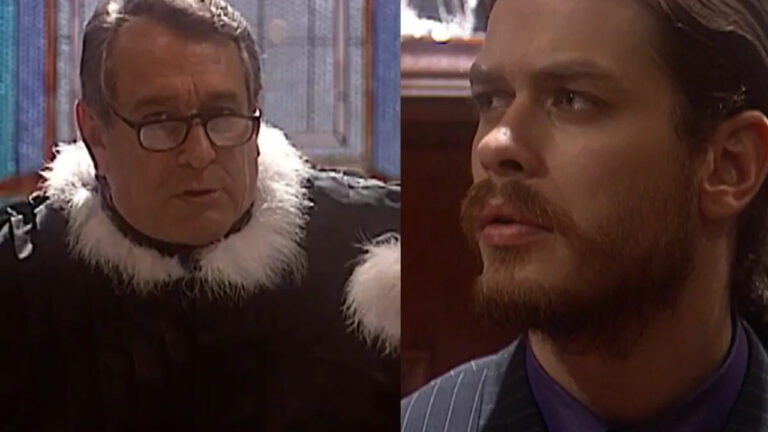 O Rei do Gado: Marcos perde o controle e entrega crime no tribunal 6 Marcos em O Rei do Gado (Foto: Divulgação)