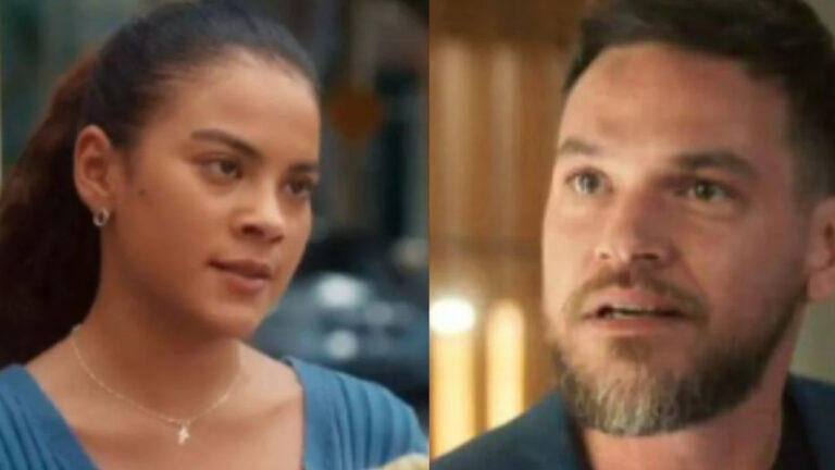 Jenifer e Theo em Vai na Fé (Foto: Divulgação)