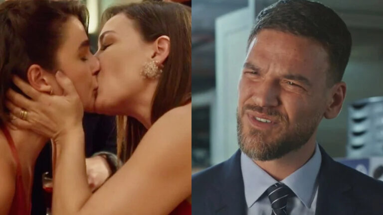 Helena, Clara e Theo em Vai na Fé (Foto: Divulgação)