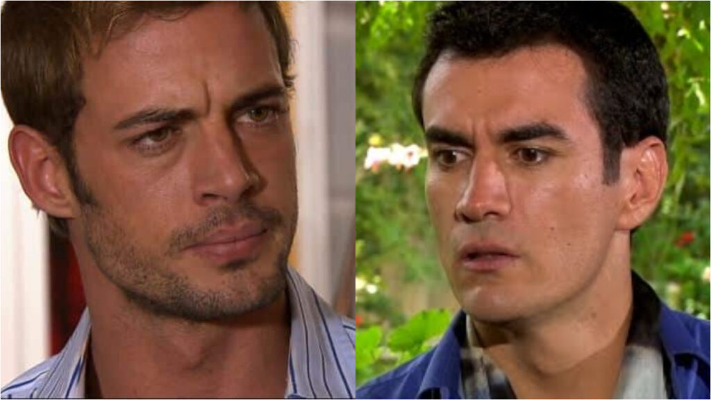 Alessandro e Bruno em Sortilégio (Foto: Divulgação)