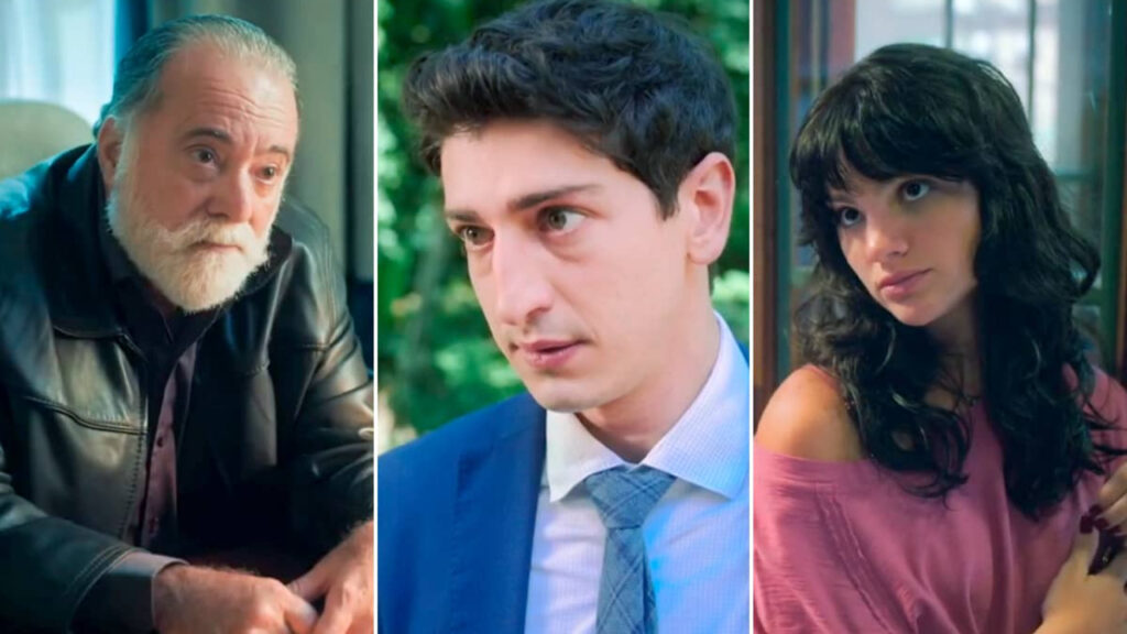 Antônio, Daniel e Petra em Terra e Paixão (foto: Divulgação)