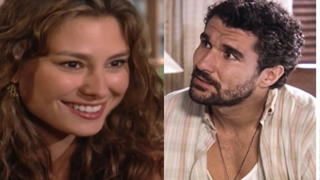 Estela e Padre Pedro em Mulheres Apaixonadas (Foto: Divulgação)