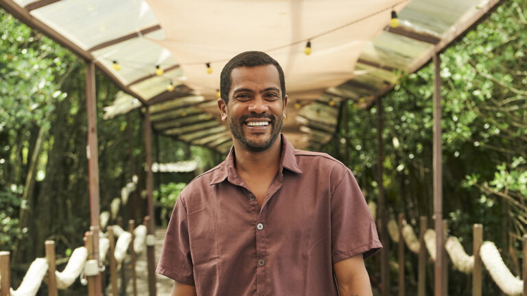 Samuel de Assis, o Ben na novela Vai na Fé (Foto: Reprodução)
