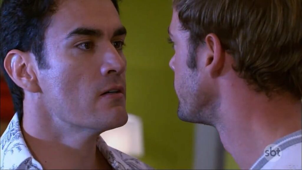 Bruno e Alessandro em Sortilégio (Foto: Divulgação)