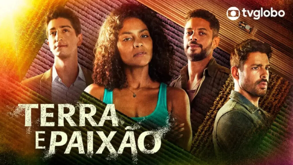Na imagem, aparece os principais personagens da novela Terra e Paixão; veja o Resumo Terra e Paixão