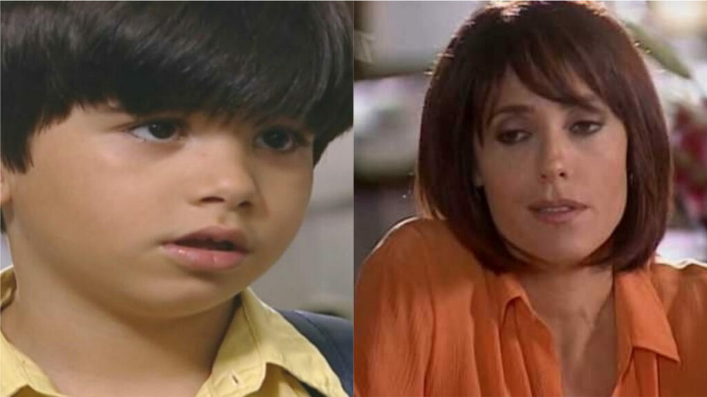 Helena (Christiane Torloni) e Lucas (Victor Cugula) em Mulheres Apaixonadas (Foto: Reprodução)