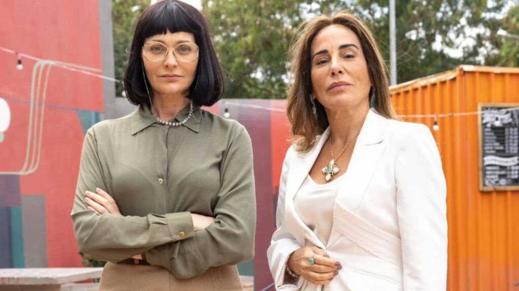 Nice e Irene em Terra e Paixão (Foto: Divulgação)