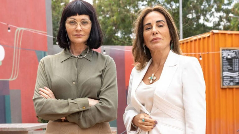 Nice e Irene em Terra e Paixão (Foto: Divulgação)