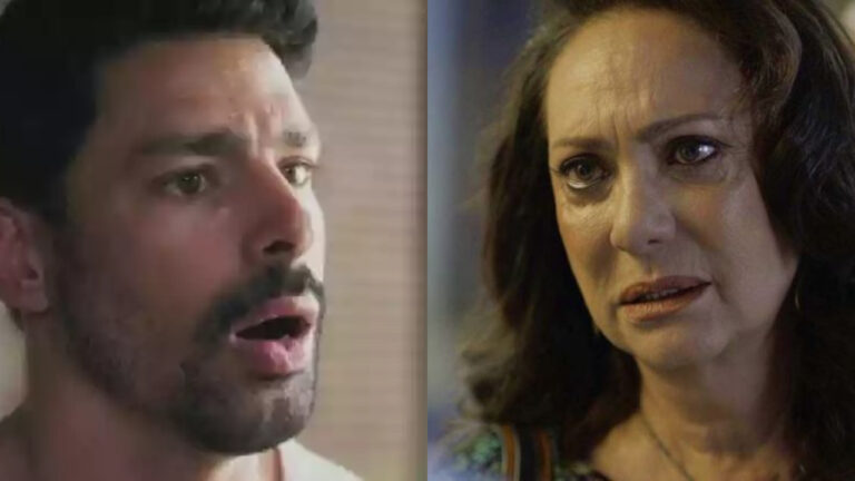 Caio e Agatha em Terra e Paixão (Foto: Divulgação)