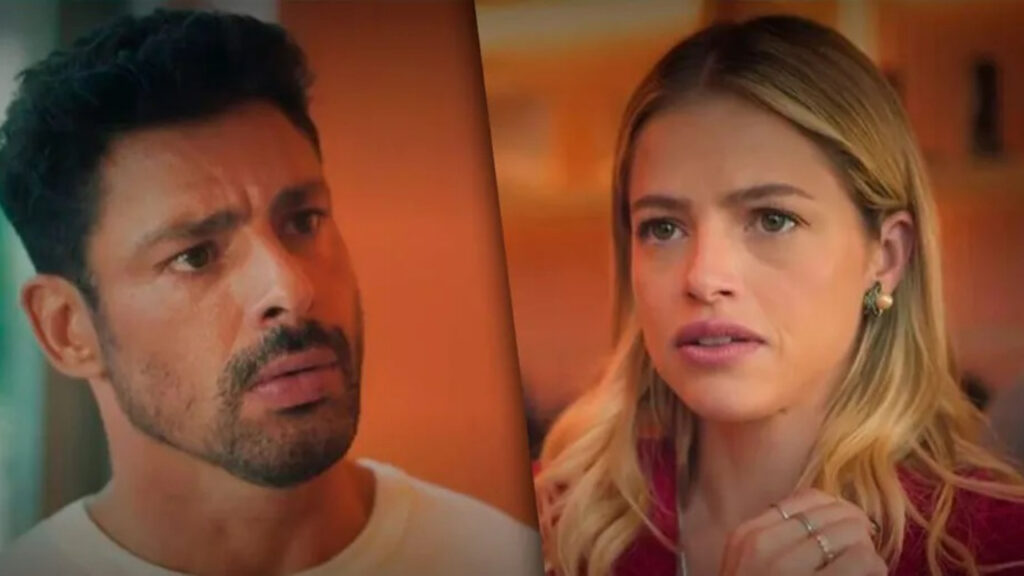 Caio (Cauã Reymond) e Graça (Agatha Moreira) na novela Terra e Paixão (Foto: Reprodução)