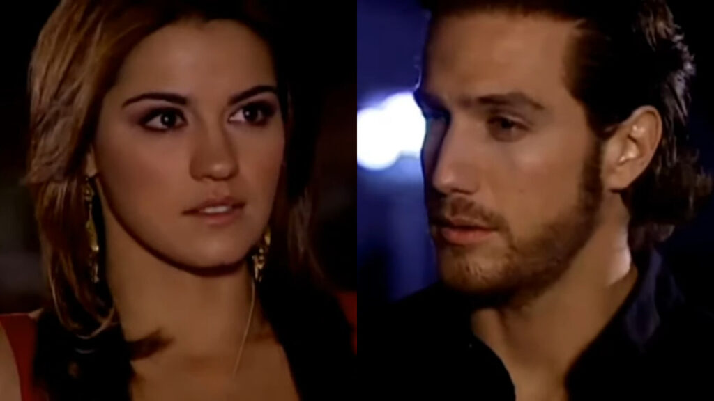 Juliano e Lucrécia na novela Meu Pecado (Foto: Reprodução)