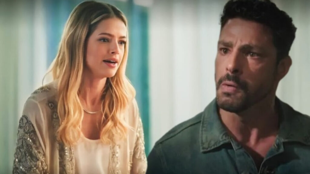 Graça e Caio em Terra e Paixão (Foto: Divulgação)