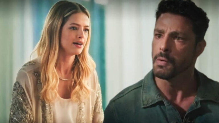 Graça e Caio em Terra e Paixão (Foto: Divulgação)