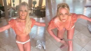 Britney Spears posta vídeo com faca e polícia vai parar na casa da cantora