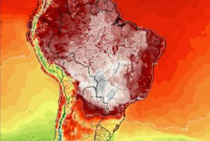Brasil em chamas: Onda de calor histórica sufoca o país no fim do inverno de 2023