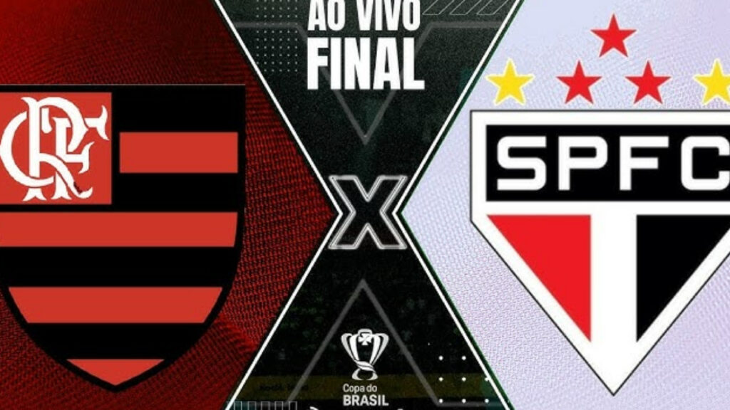 Flamengo x São Paulo (Foto: Reprodução)