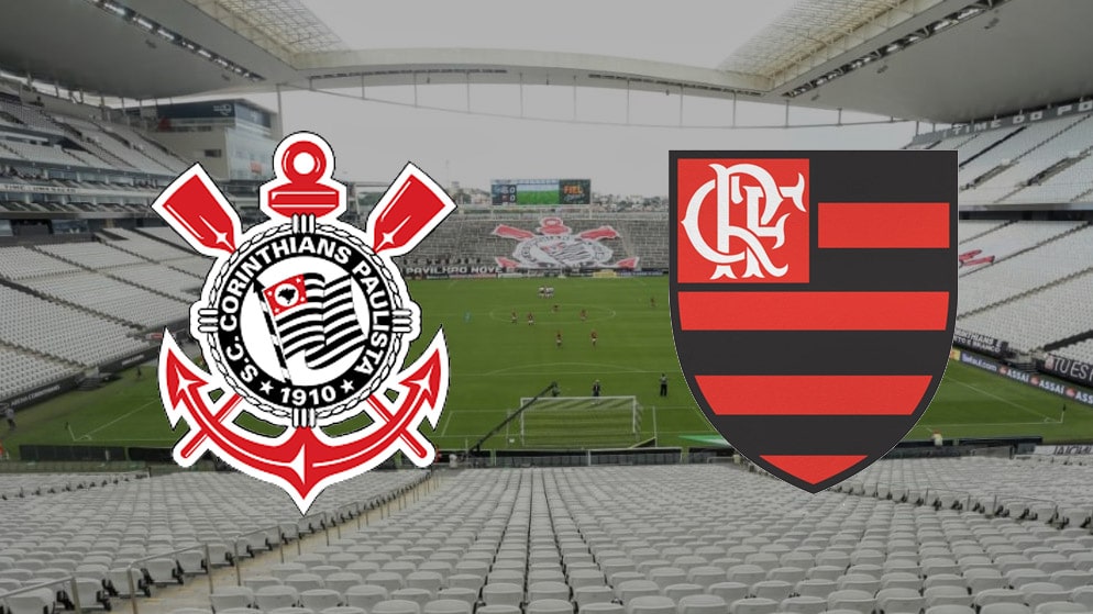 Corinthians x Flamengo (Foto: Reprodução)