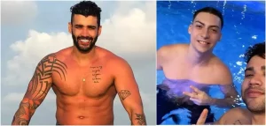 Gusttavo Lima disputa ex-assessor de Renan Bolsonaro em novo vídeo vazado