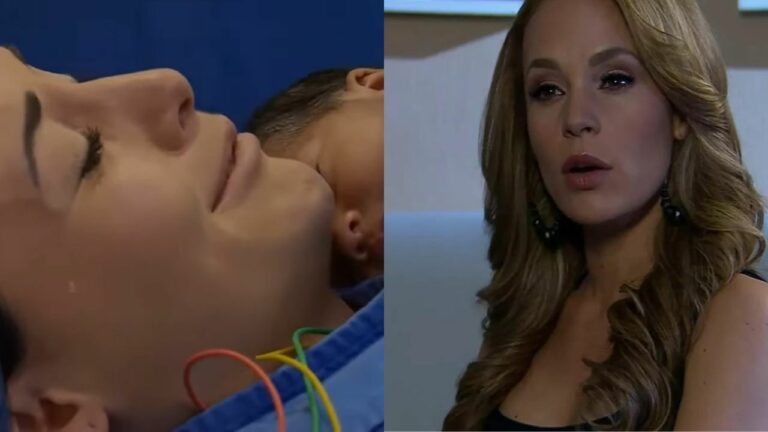 Luciana e Clara na novela Um Refúgio para o Amor (Foto: Reprodução)