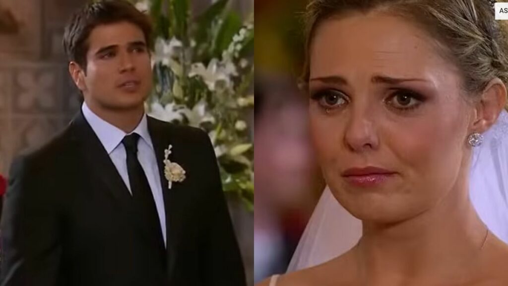 Da esquerda para a direita, Mônica (Paloma Ruiz de Alda)