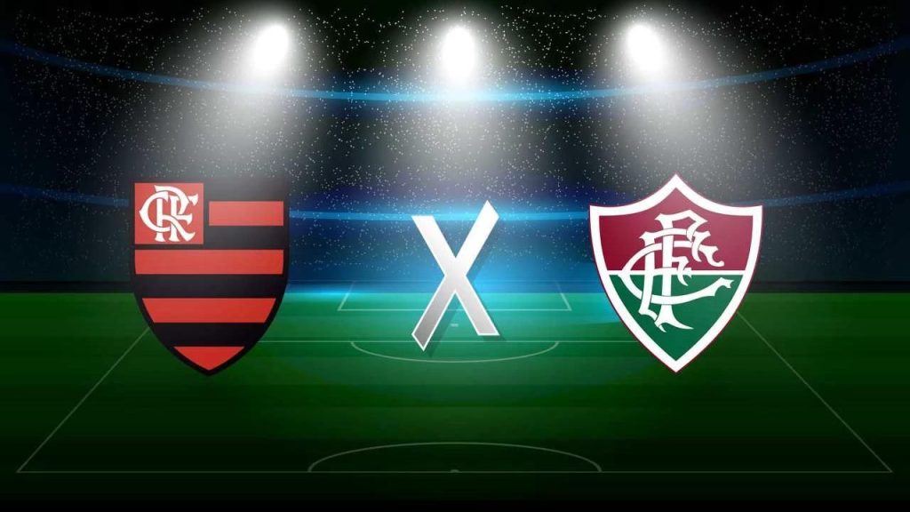 Flamengo x Fluminense (Foto: Reprodução)