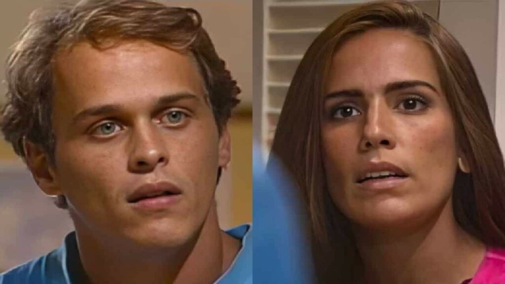 Marcos e Raquel em Mulheres de Areia (Foto: Divulgação)