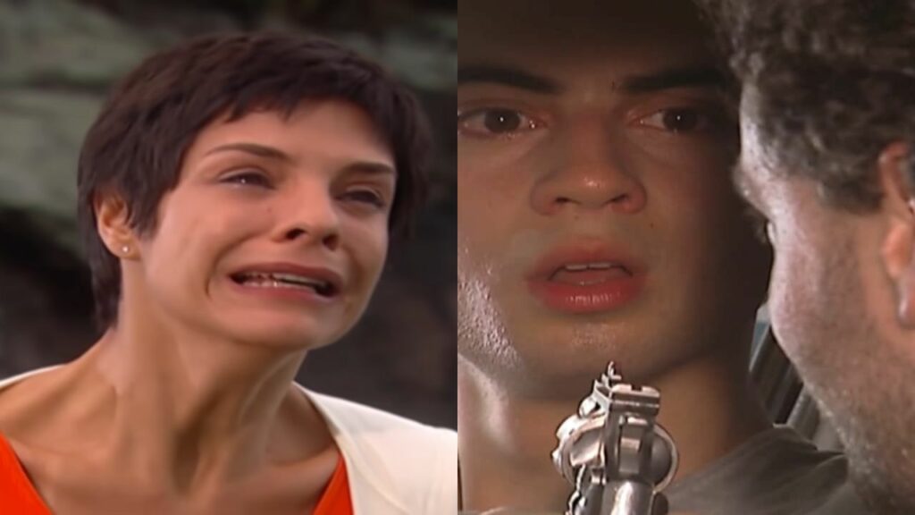 Raquel se desespera com morte de Fred (Foto: Reprodução)