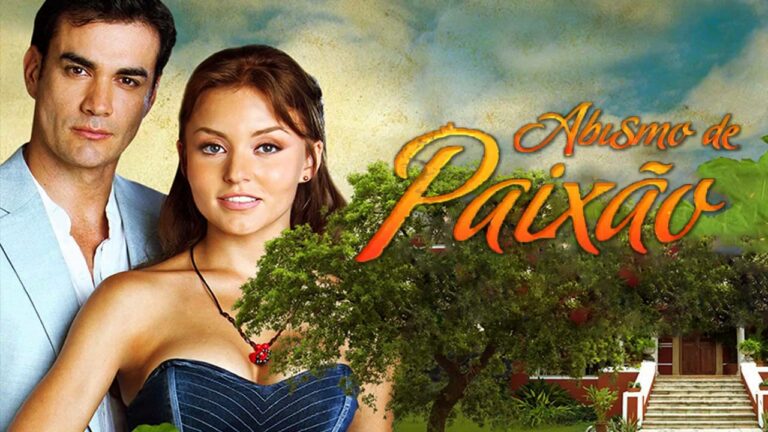 Na imagem, aparecem Daniel Zepeda e Angelique Boyer, protagonistas de Resumo Abismo de Paixão (Foto: Divulgação)