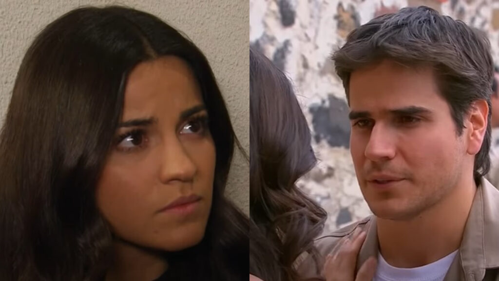 Na imagem, Esmeralda e Paulo na novela A Gata. (Foto: Divulgação)