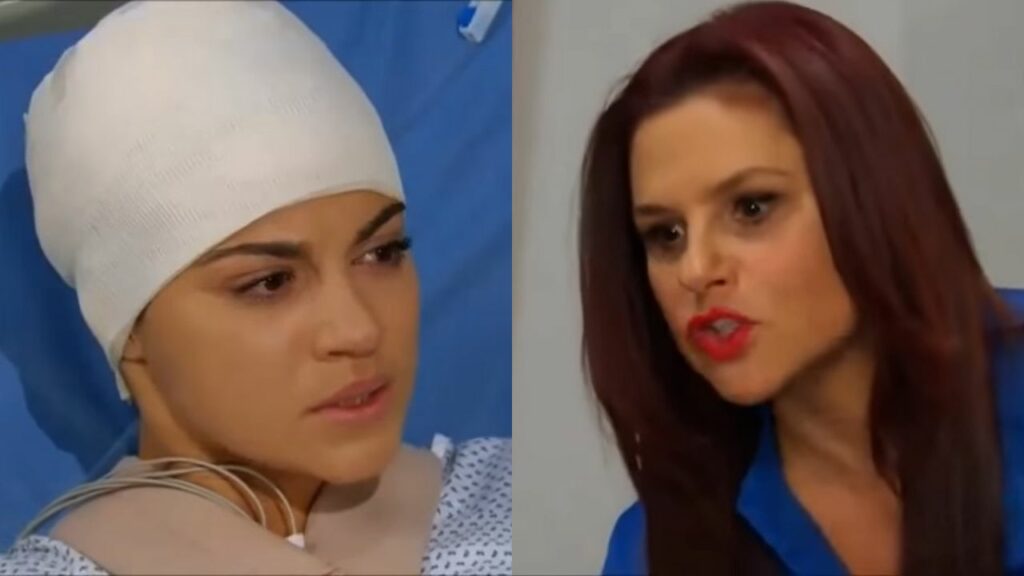 Esmeralda fica paralítica na novela A Gata (Foto: Reprodução)